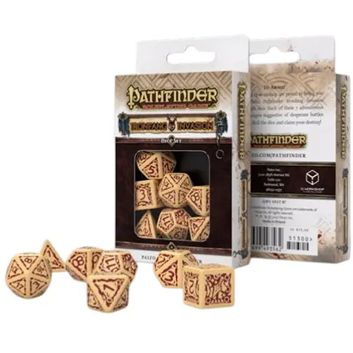 Набір кубиків Pathfinder Ironfang Invasion Dice Set , 7 шт. (SPAT87) - фото 1