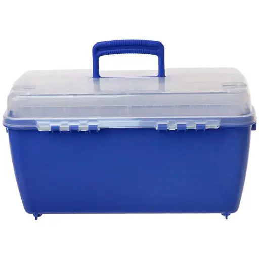 Ящик Meiho New City Luck 75 Tackle Box 390x214x212mm Blue - фото 3