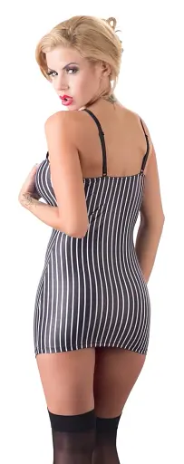 Еротичний костюм Cottelli Collection Costumes Secretary L чорний з білим - фото 2