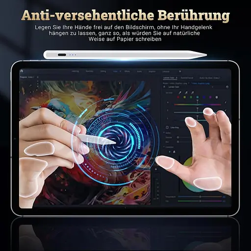 Белый стилус с быстрой зарядкой - фото 6