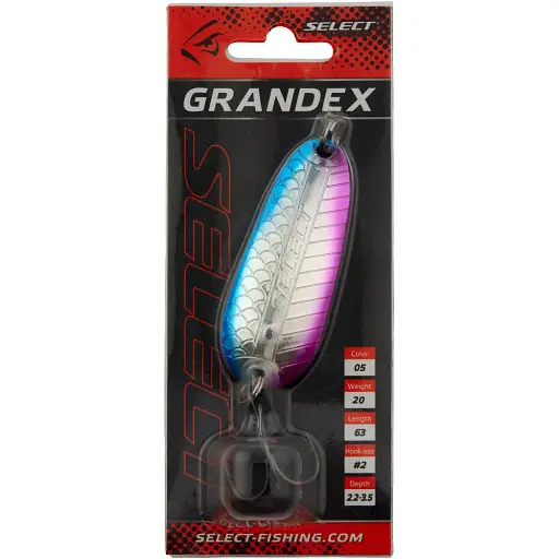 Блешня Select Grandex 20 g 63 mm #05 - фото 2