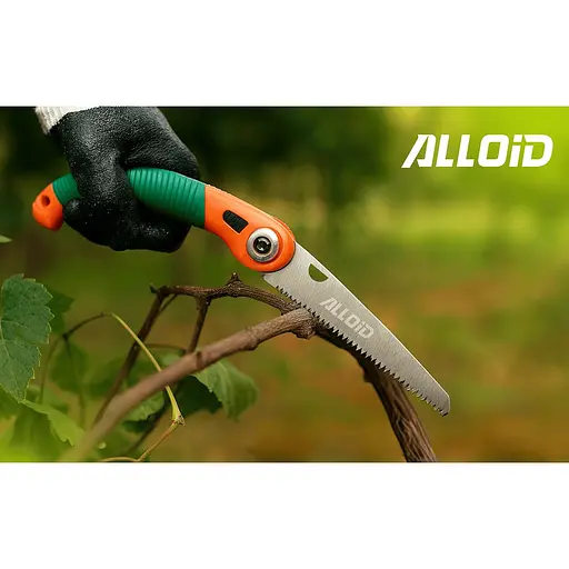 Ножовка садовая Alloid SK5 складная с регулируемым углом 250 мм (PS-122250) - фото 5