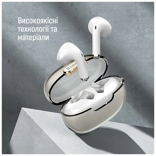 Навушники ColorWay Slim TWS-2 Earbuds White (CW-TWS2WT) - фото 8