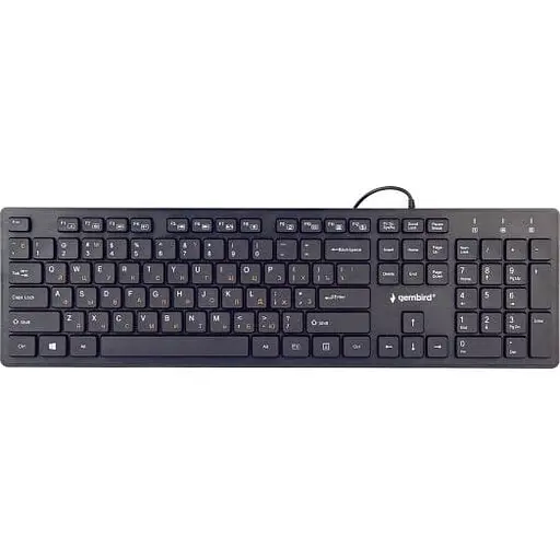 Проводная клавиатура Gembird KB-MCH-03-UA Black