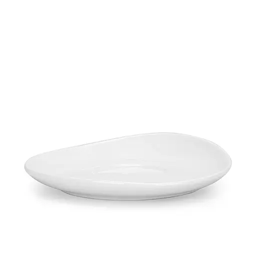 Блюдце Fissman Horeca порцеляна 16 см біле (14118) - фото 3