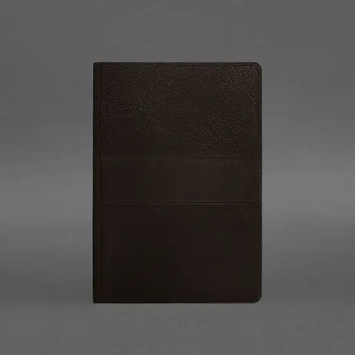 Кожаный блокнот А5 (софт-бук) 9.3 коричневый - фото 6