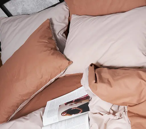 Набор наволочек Moon&Star Бязь Gold Люкс Brown Blanc 50х50 см 2 шт - фото 3