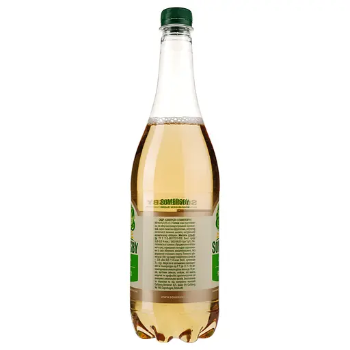 Уценка. Сидр Somersby Яблоко, 4,7%, 0,95 л (733555) - фото 4