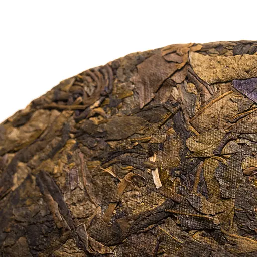 Шен пуэр Cai Zhe Jin Fei Ye 2018 г. - блинчик, 357 г - фото 4