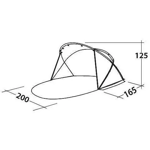 Тент Easy Camp Tent Shell (1046-120366) - фото 5