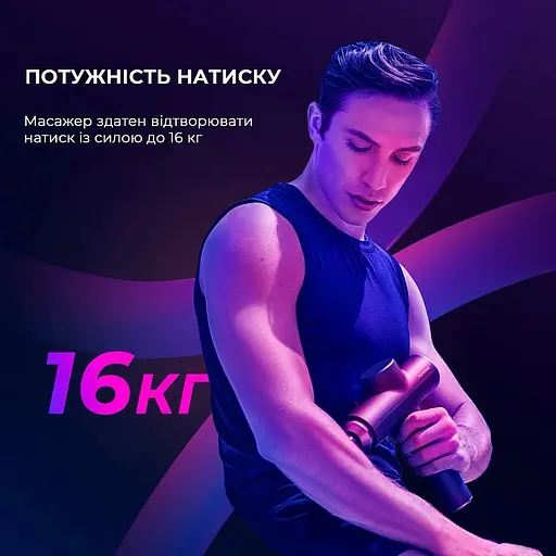 Перкусионный массажер Yunmai Massage Gun Prime 2 (YMFG-M418) - фото 4