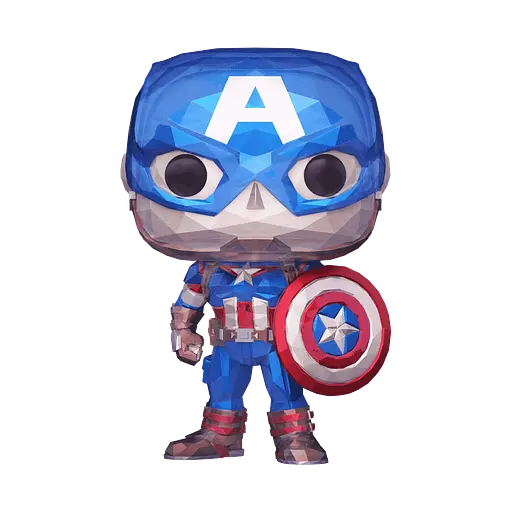 Фігурка Funko Pop Exclusive Фанко Поп Marvel Captain America Марвел Капітан Америка 10 см E M CA 1268 - фото 2