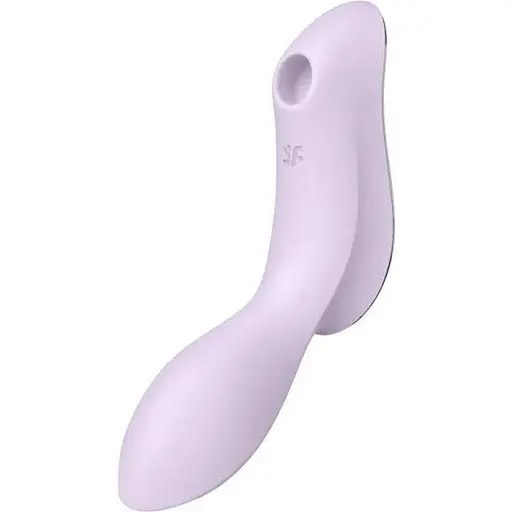 Вакуумний стимулятор з вібрацією Satisfyer Curvy Trinity 2 Violet