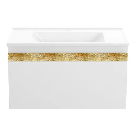 Тумба з умивальником Volle Classic Neo 80 см 1943.328007 Білий - фото 3