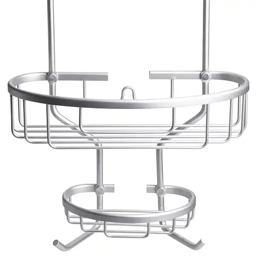 Полка для ванной комнаты Yiwu трехъярусная подвесная 28 x 13 x 63 см (HP-46-1) - фото 6