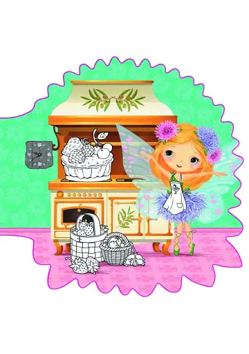 Квіткові феї. Айстра. 48 наліпок - фото 5