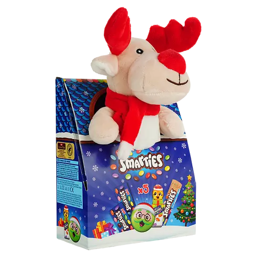Новорічний подарунковий набір кондитерських виробів Smarties Іграшка 95 г - фото 2