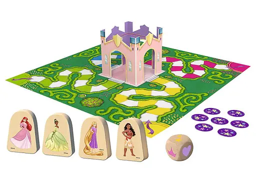 Настольная игра Trefl Вечеринка для принцесс. Дисней: Принцессы (The Princess Party. Disney: Princess) (02434) - фото 4