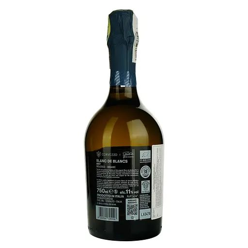 Вино игристое Corvezzo Spumante Blanc de Blancs Brut 0.75 л - фото 4