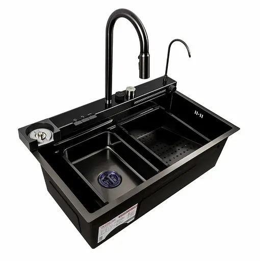 Кухонна мийка Platinum HANDMADE 75*45D (SP000039678) - фото 2