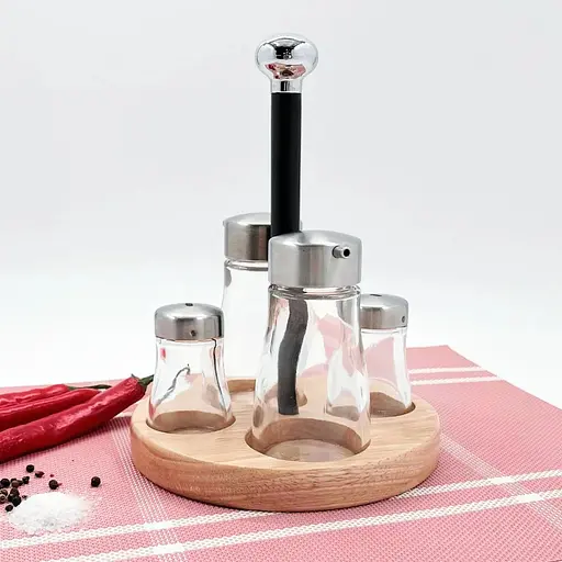 Місткість для спецій і соусів Sakura хром (CT-58087) - фото 2