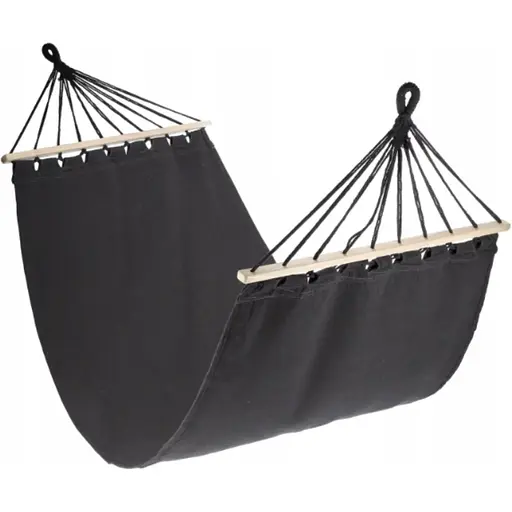 Гамак Jumi Garden тканевый с планкой темно-серый - фото 3