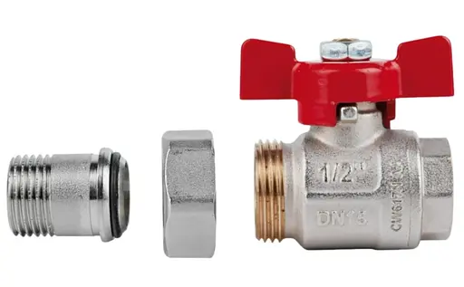 Кран кульовий Icma "Американка" 1/2" прямий №347 (87347AD11) - фото 3