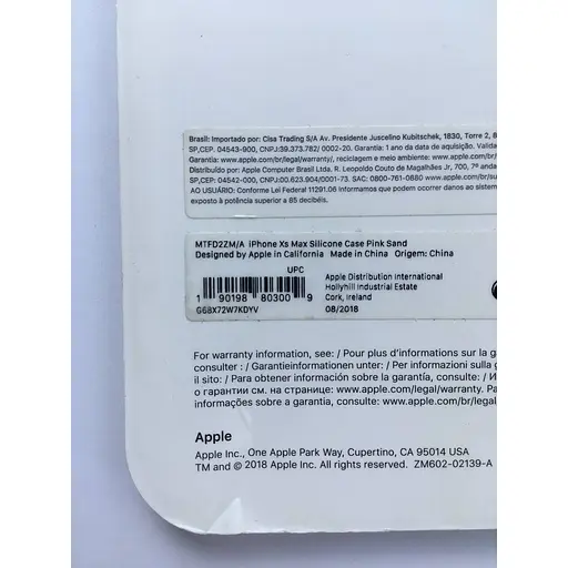 Оригінальний силіконовий чохол Apple Silicone Case для iPhone XS Max (6.5") Pink Sand MTFD2LL/A - фото 8