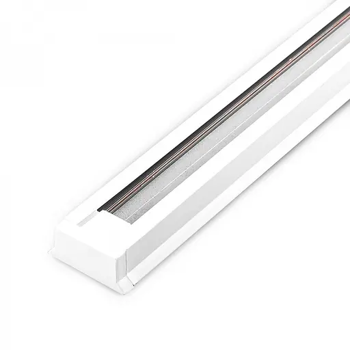 Однофазний шинопровід в білому кольорі Line.F Довжина 200 см - фото 1