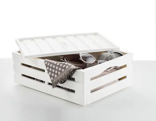 Набір ящиків для зберігання Tina Tris молочний - фото 4