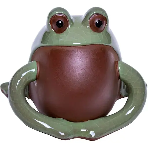 Керамическая игрушка Newtea Жаба давит