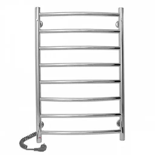 Электрический полотенцесушитель Laris Классик П8 500x800 Е сенсор S3 левый 73207727, Хром, Левое, Электронный - фото 1