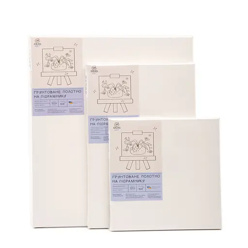 Полотно на підрамнику 35*50 см, дрібне зерно, акрил, італійська бавовна - фото 5