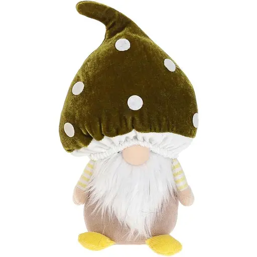 Мягкая игрушка BonaDi Гном-гриб 15х12х22 см (000265371)