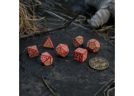 Набор кубиков The Witcher Dice Set. Crones - Brewess , 7 шт. (SWCR01) - фото 5