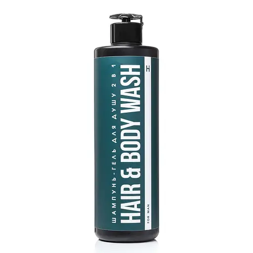 Шампунь-гель для душу 2 в 1 Hair & Вody Wash For Man Hillary 500 мл - фото 2