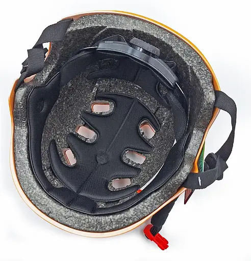 Велосипедний шолом A-Bike ЕС-109 L (58-62 см) жовтогарячий (G0001375) - фото 7