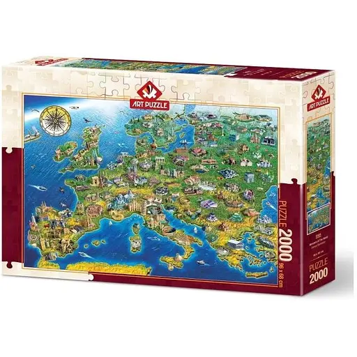 Пазл Art Puzzle Чудеса мира 2000 эл. (5484)