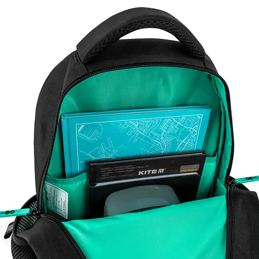 Рюкзак GoPack Education 182M New Level Чорний (GO26-182M-8) - фото 13