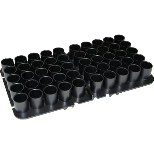 Підставка MTM Shotshell Tray на 50 глакоствольних патронів чорна