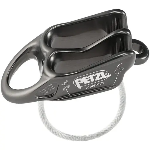 Спусковий пристрій Petzl Reverso Grey (1052-D017AA00)