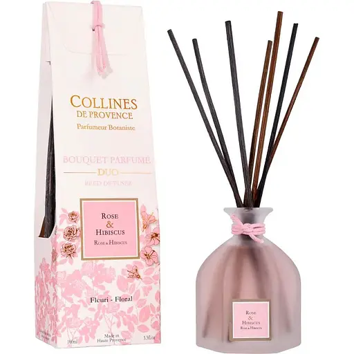 Ароматизатор для будинку Collines de Provence Rose & Hibiscus 100 мл