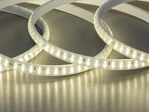 Світлодіодна стрічка 220в, 180 штм, герметична, 12мм, нейтральний - фото 1