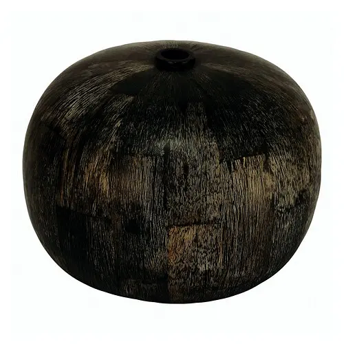 Ваза декоративная ламинированная папайей - фото 1