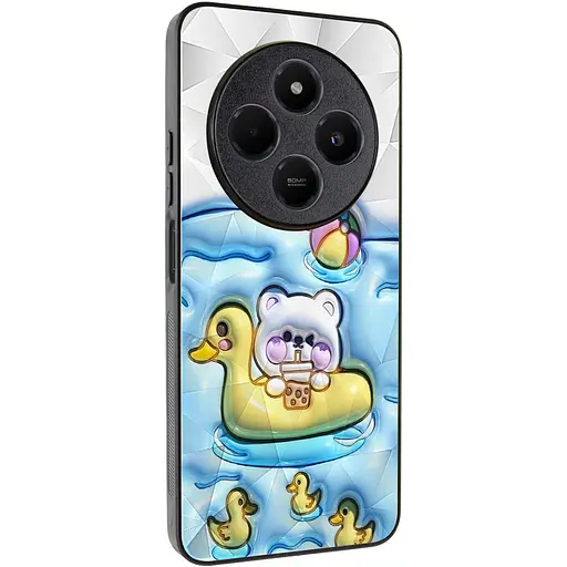 Чехол Epik TPU+PC Prisma Fluffie для Xiaomi Redmi 14C/Poco C75 Ducklings - фото 1