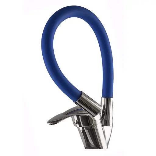 Змішувач для кухні EcoMix E-GEZ-203SLR-Blue Синий - фото 3