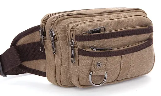 Чоловіча сумка-бананка Vintage 22х15х4,5 см acs0016119 - фото 1