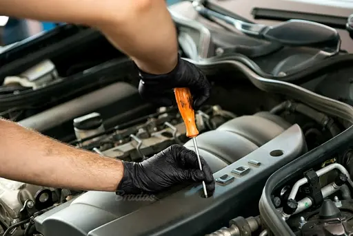 Нитриловые защитные перчатки Bradas DIAMOND размер L 8-9 черный (RWJNDBC9) - фото 2