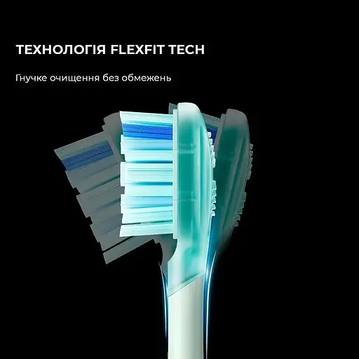 Насадка Oclean Ultra Gum Care Brush Head UG01 G02 Green 2 psc  - фото 5