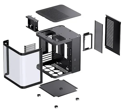 Корпус Jonsbo TK-1 Black (TK-1 Black) без блока питания - фото 6